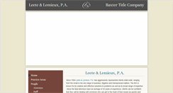Desktop Screenshot of leetelemieux.com