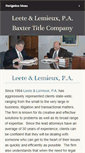 Mobile Screenshot of leetelemieux.com